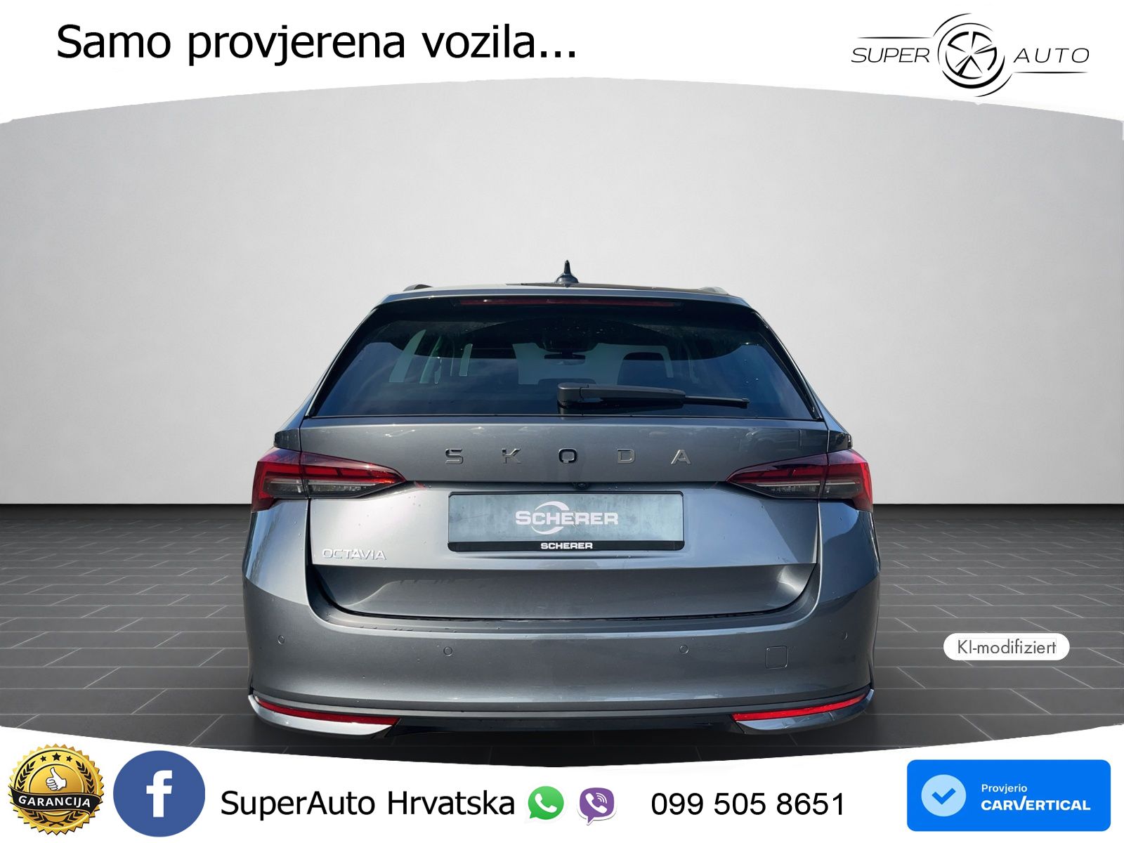 Škoda Octavia Combi 2.0 TDI (150 KS) DSG Selection LED+GR SJED+ACC