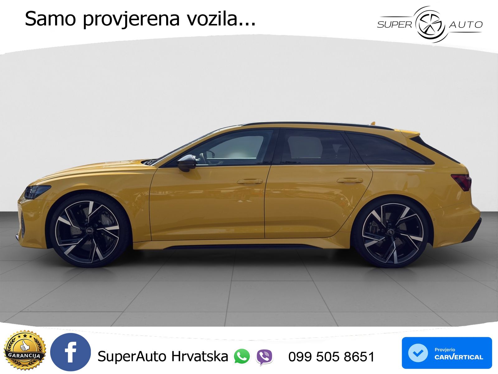 Audi RS6 Avant 4.0 TFSI V8 (600 KS) quattro Tiptronic LED+GR SJED+ACC
