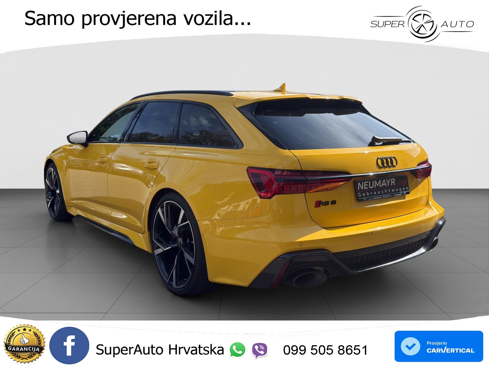 Audi RS6 Avant 4.0 TFSI V8 (600 KS) quattro Tiptronic LED+GR SJED+ACC