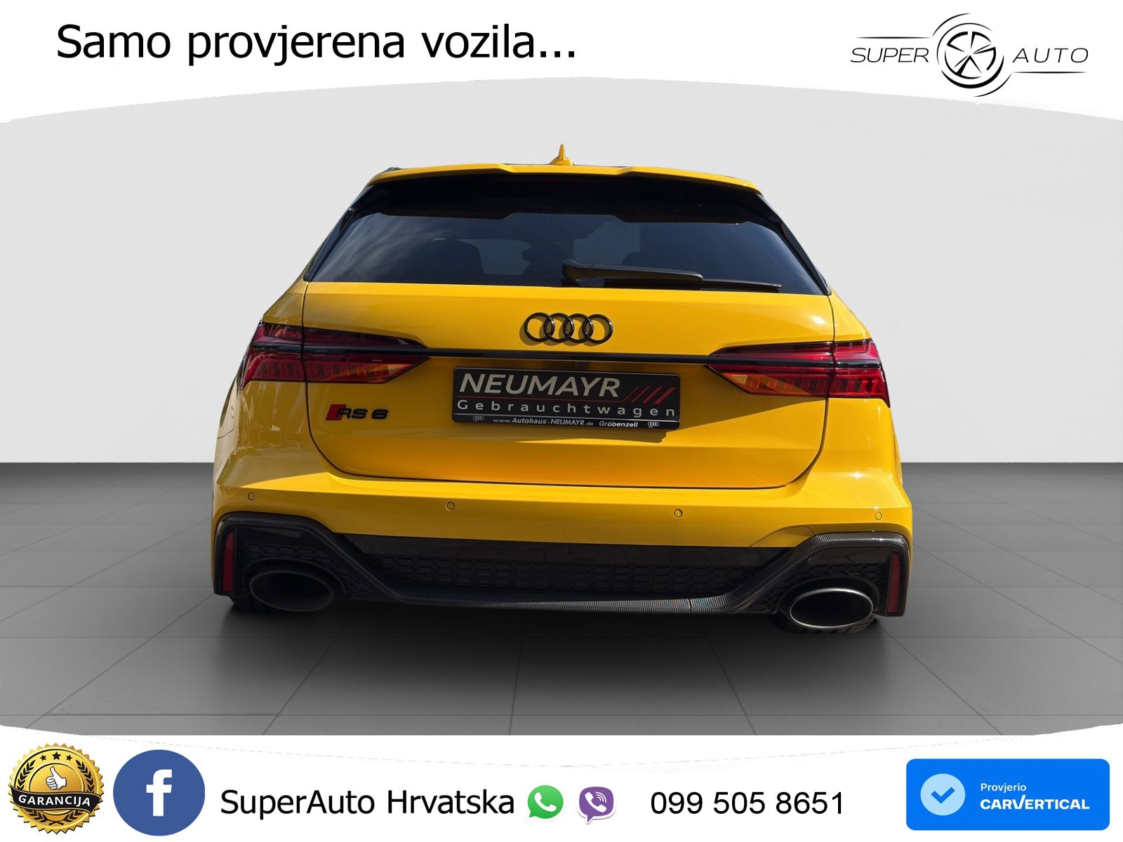 Audi RS6 Avant 4.0 TFSI V8 (600 KS) quattro Tiptronic LED+GR SJED+ACC