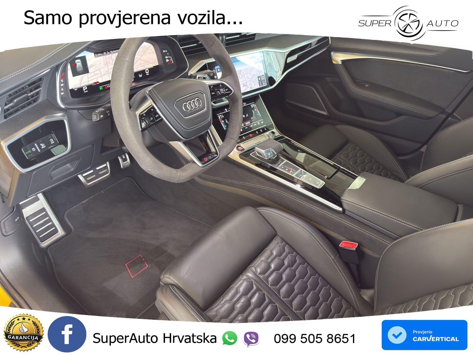 Audi RS6 Avant 4.0 TFSI V8 (600 KS) quattro Tiptronic LED+GR SJED+ACC
