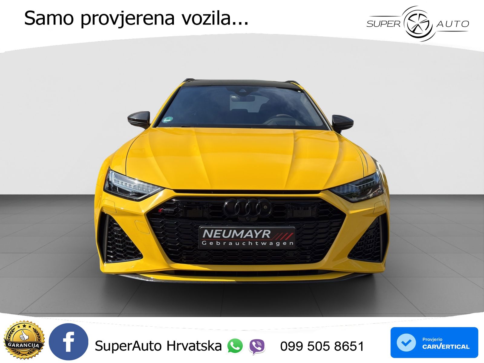 Audi RS6 Avant 4.0 TFSI V8 (600 KS) quattro Tiptronic LED+GR SJED+ACC