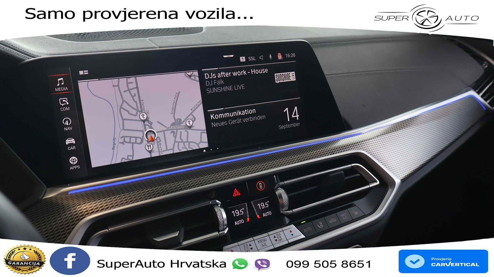 BMW X5 30d (286 KS) xDrive Steptronic M Sport LED+GR SJED+ACC