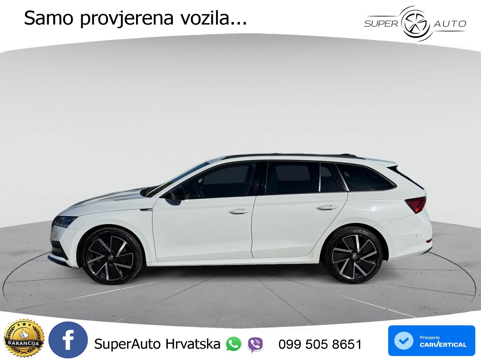 Škoda Octavia Combi 2.0 TDI (150 KS) DSG SportLine LED+GR SJED+ACC