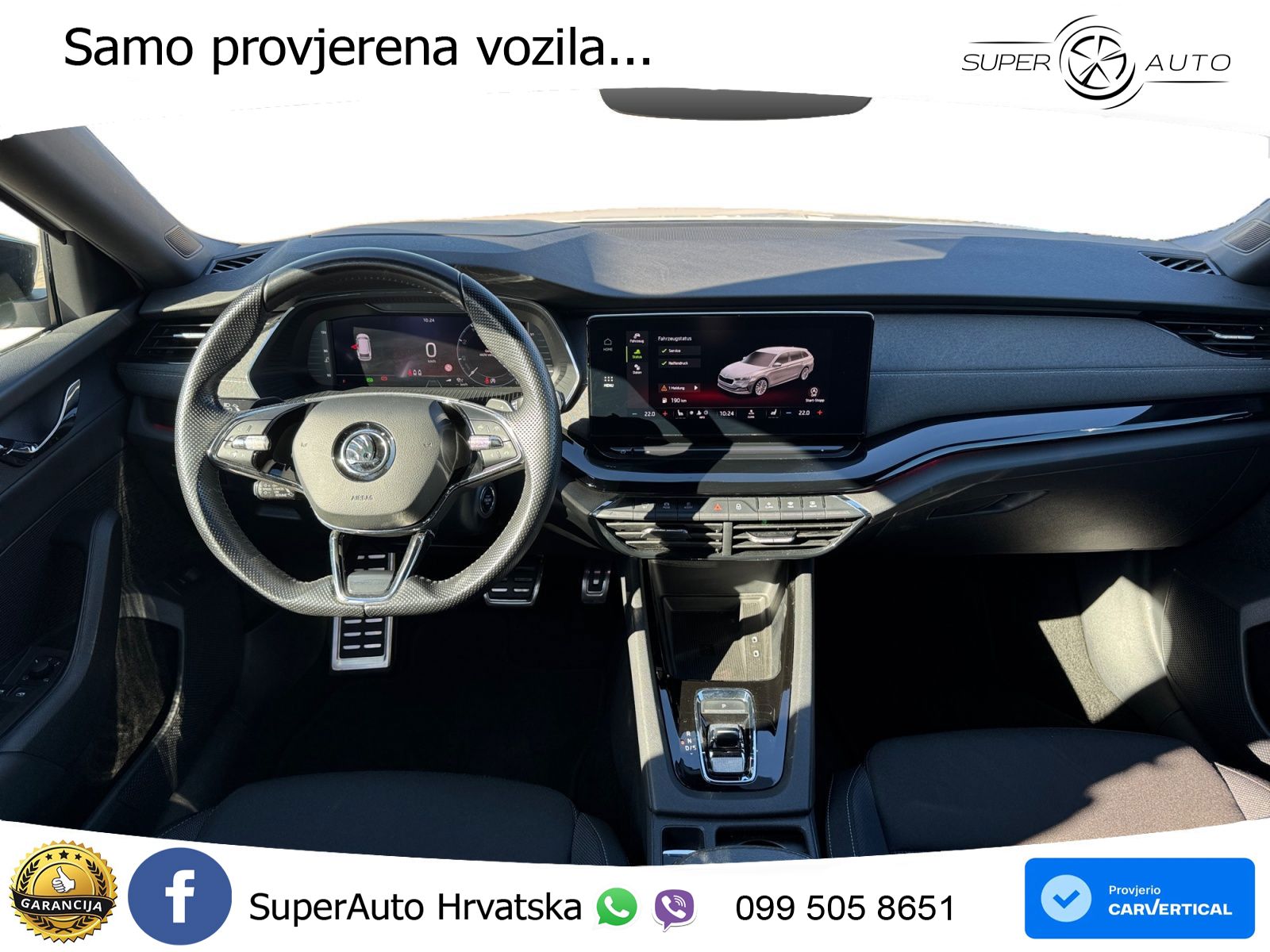 Škoda Octavia Combi 2.0 TDI (150 KS) DSG SportLine LED+GR SJED+ACC