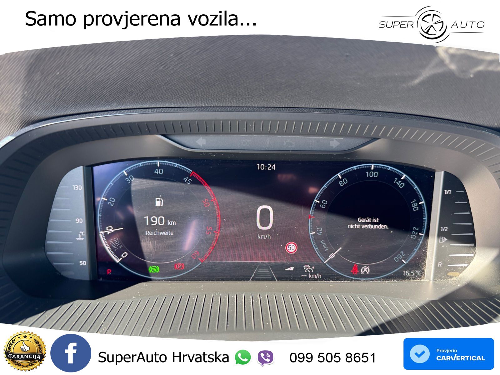 Škoda Octavia Combi 2.0 TDI (150 KS) DSG SportLine LED+GR SJED+ACC