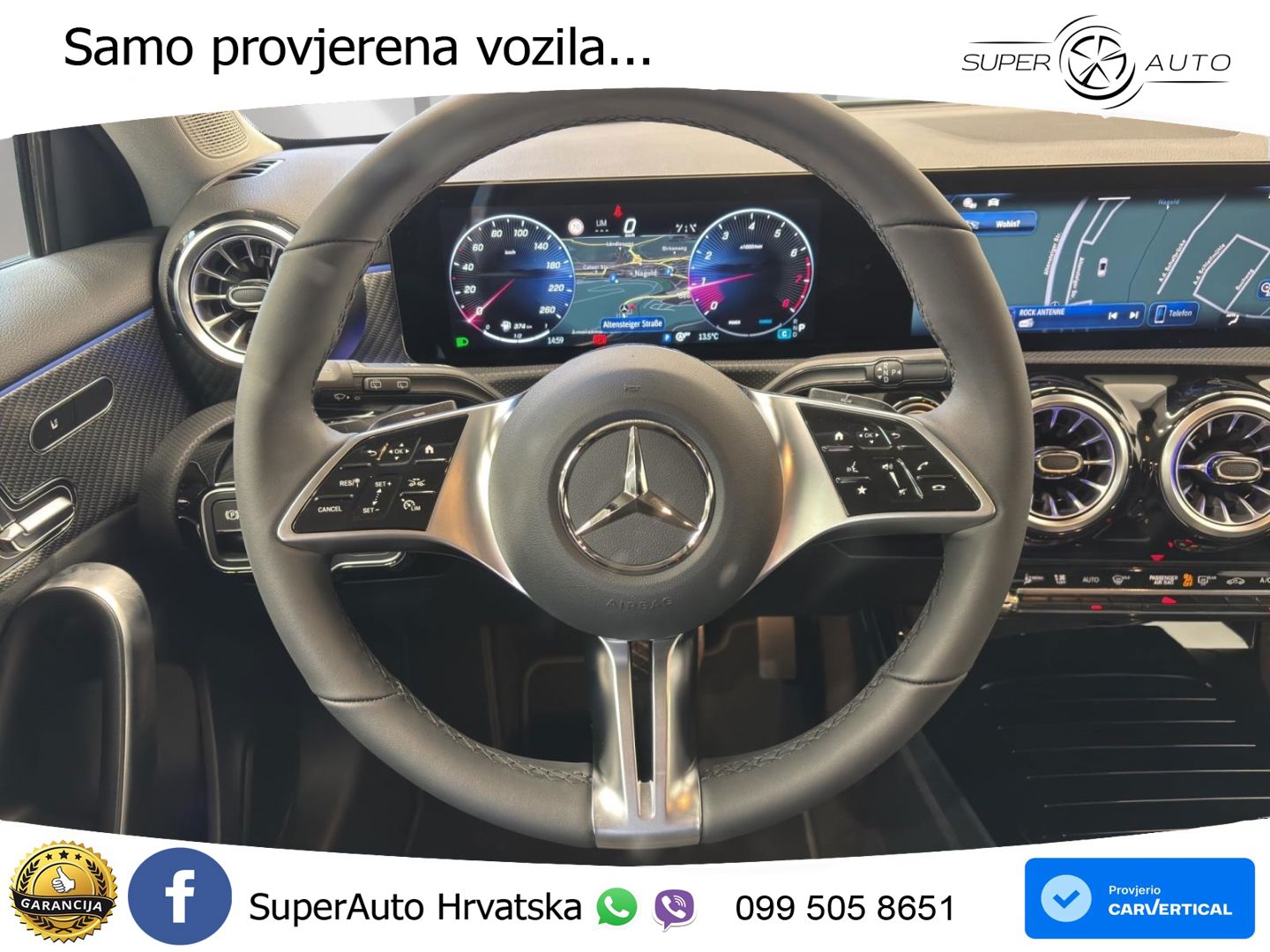 Mercedes-Benz A 200 7G-DCT LED+GR SJED+ACC