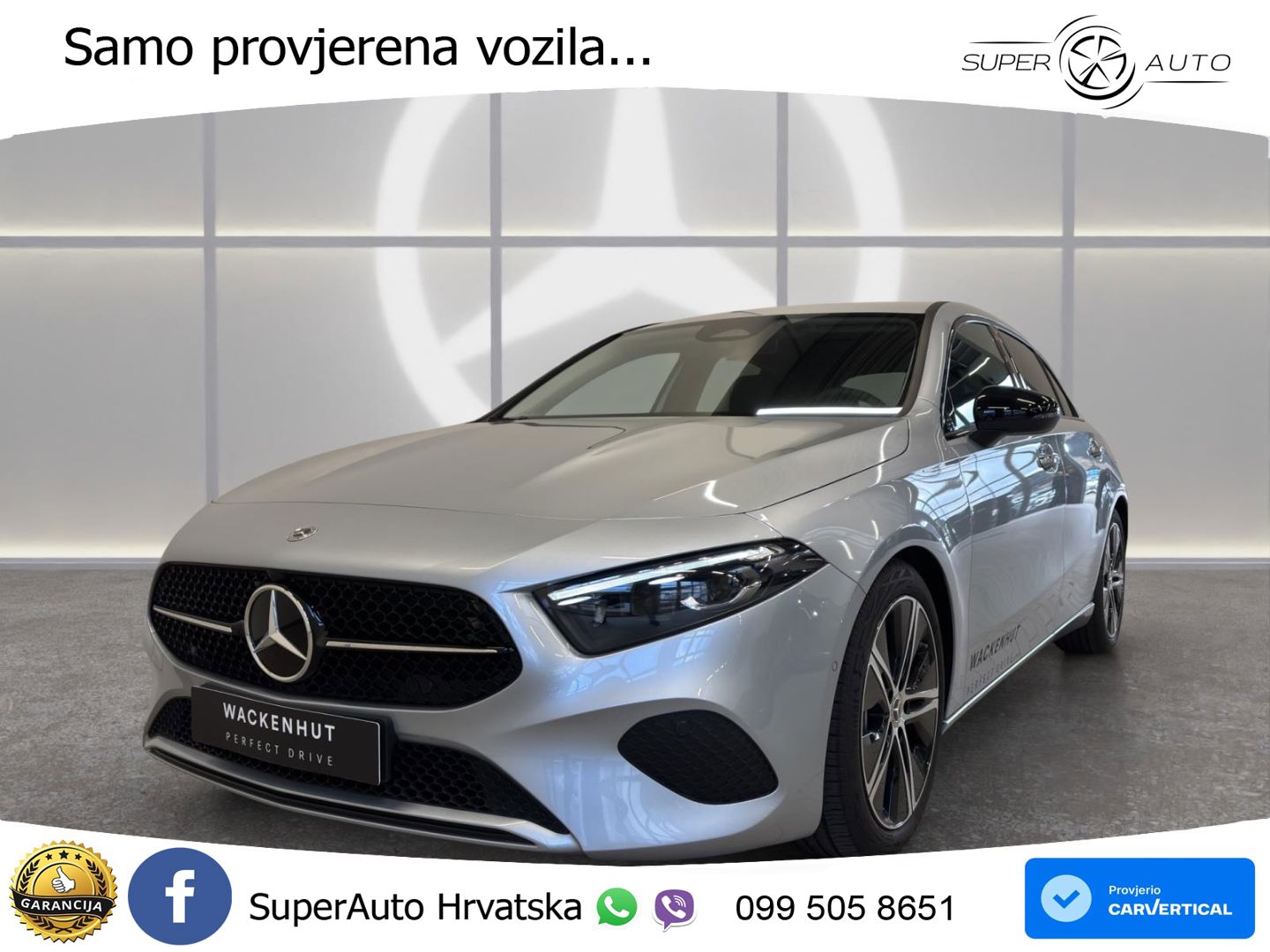 Mercedes-Benz A 200 7G-DCT LED+GR SJED+ACC