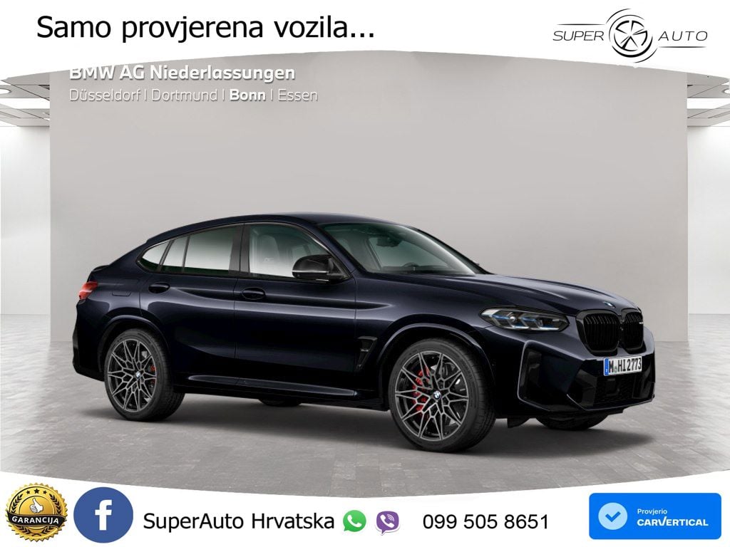 BMW X4 M Competition 3.0 (510 KS) xDrive Steptronic