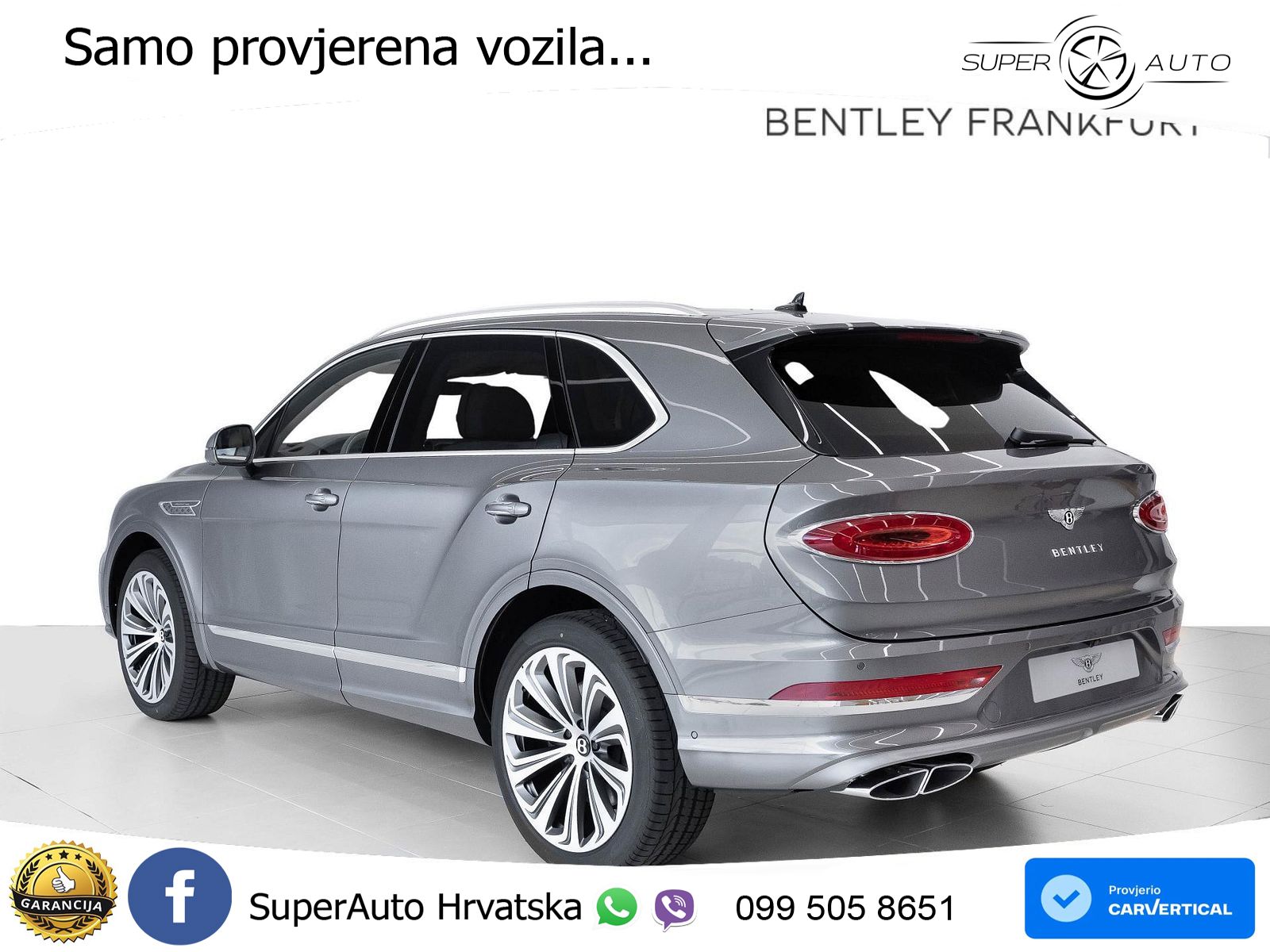 Bentley Bentayga EWB 4.0 V8 (550 KS) 4WD Automatic ACC+HEAD+GR SJED+360+PANO