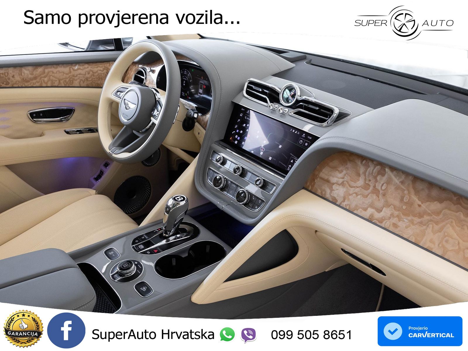 Bentley Bentayga EWB 4.0 V8 (550 KS) 4WD Automatic ACC+HEAD+GR SJED+360+PANO