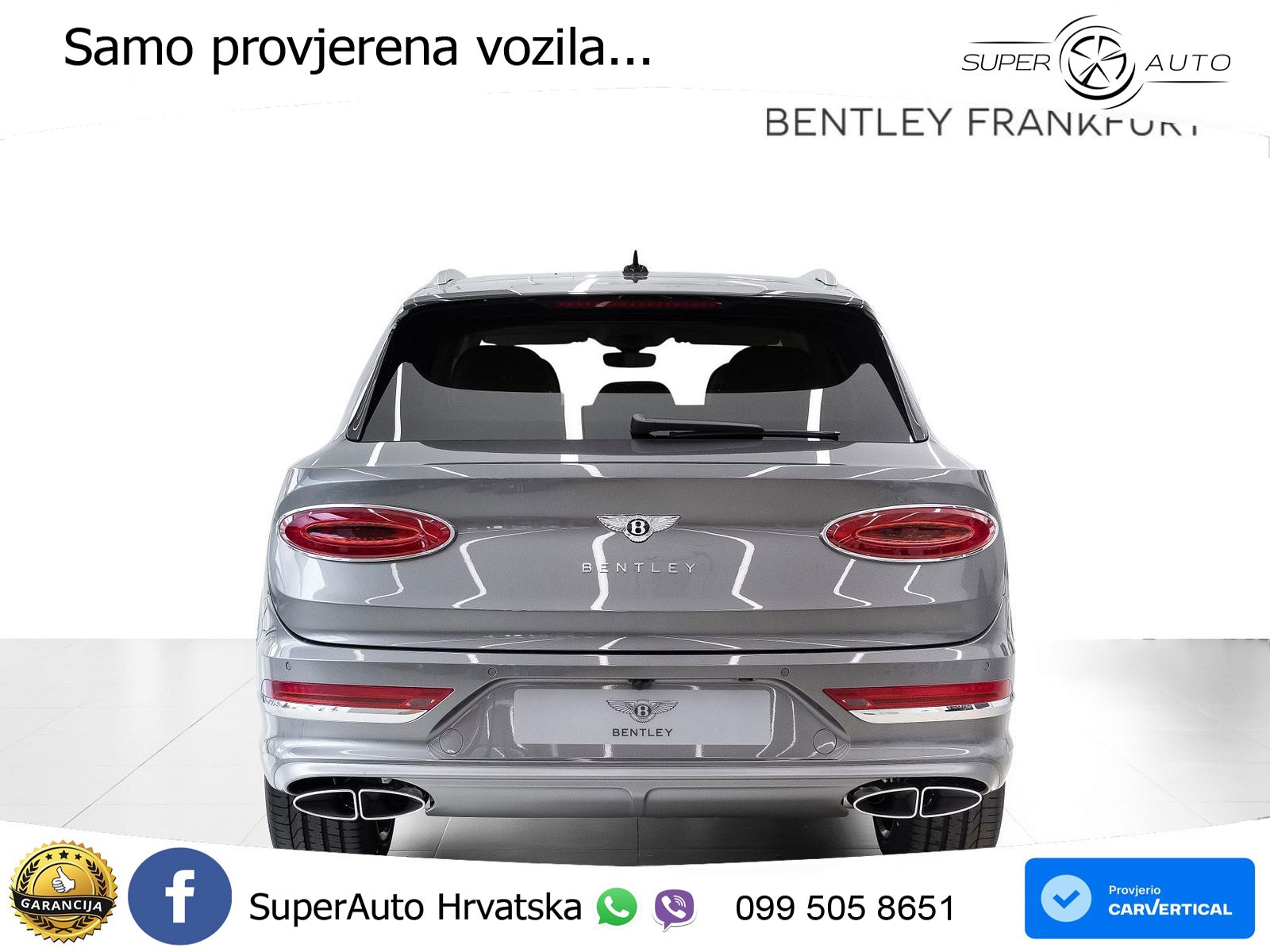 Bentley Bentayga EWB 4.0 V8 (550 KS) 4WD Automatic ACC+HEAD+GR SJED+360+PANO