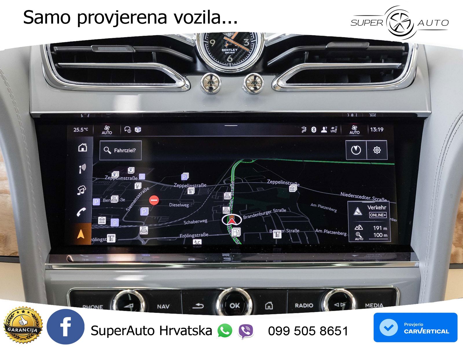 Bentley Bentayga EWB 4.0 V8 (550 KS) 4WD Automatic ACC+HEAD+GR SJED+360+PANO