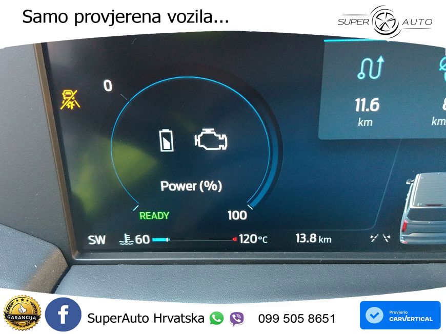 Ford Transit Custom 320 L1H1 LKW VA PHEV Trend 87 kW, 118 KS