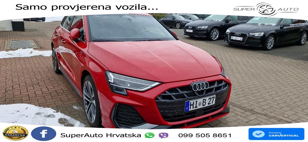 Audi A3 35 TFSI (150 KS) S tronic S line MATRIX+GR SJED+KAM