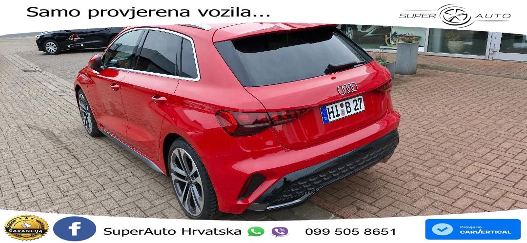 Audi A3 35 TFSI (150 KS) S tronic S line MATRIX+GR SJED+KAM