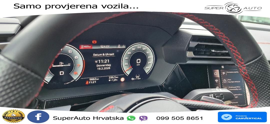 Audi A3 35 TFSI (150 KS) S tronic S line MATRIX+GR SJED+KAM