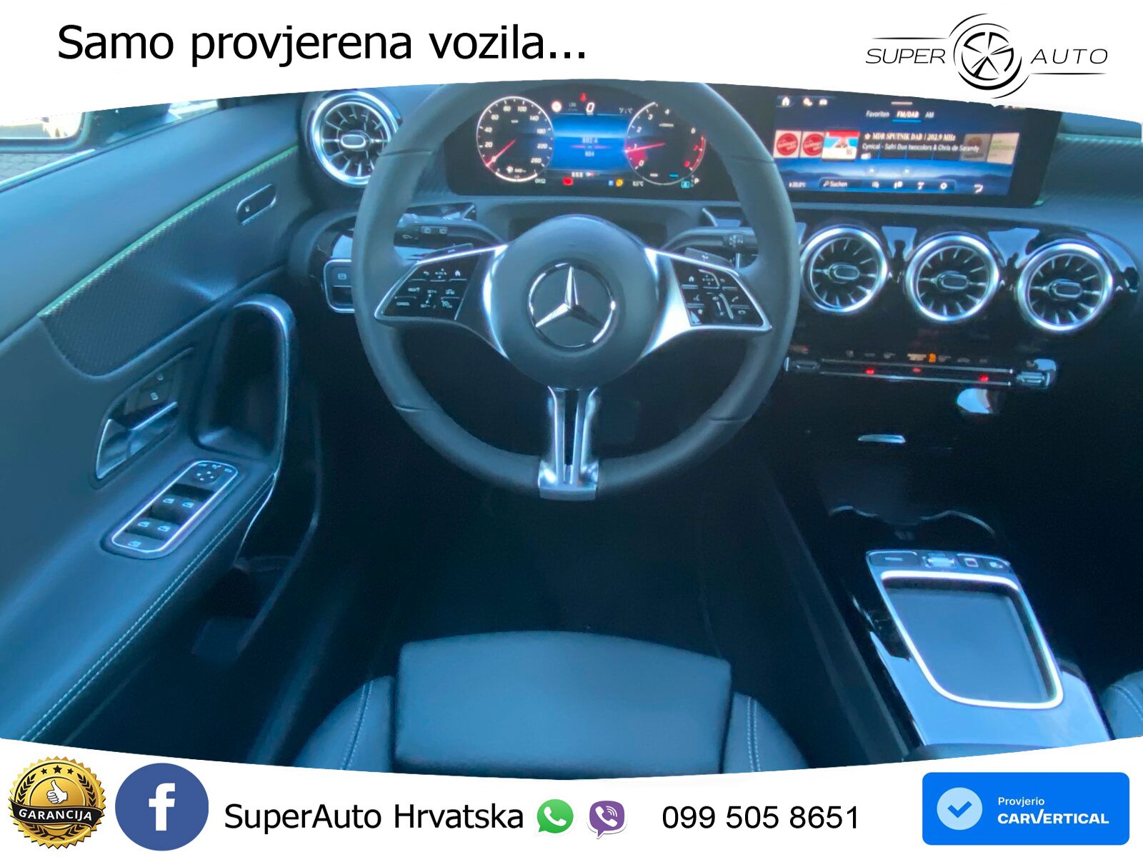 Mercedes-Benz A 180 7G-DCT LED+GR SJED+ACC