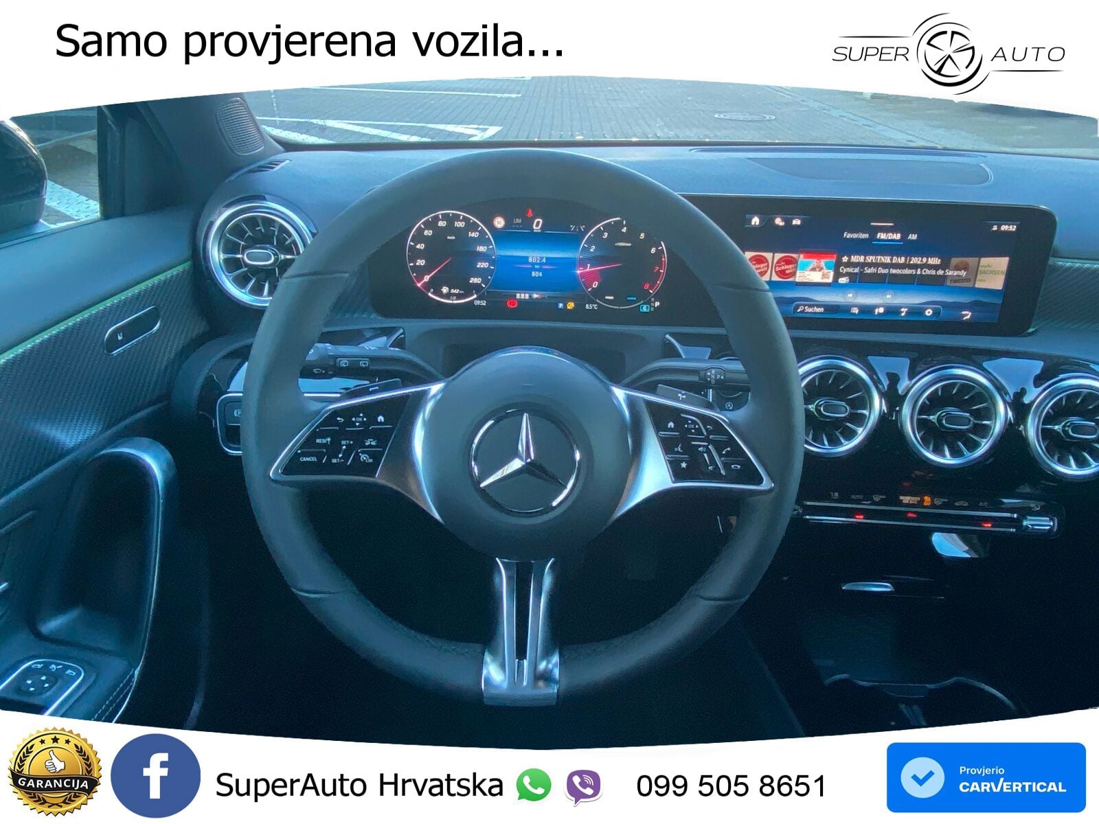 Mercedes-Benz A 180 7G-DCT LED+GR SJED+ACC