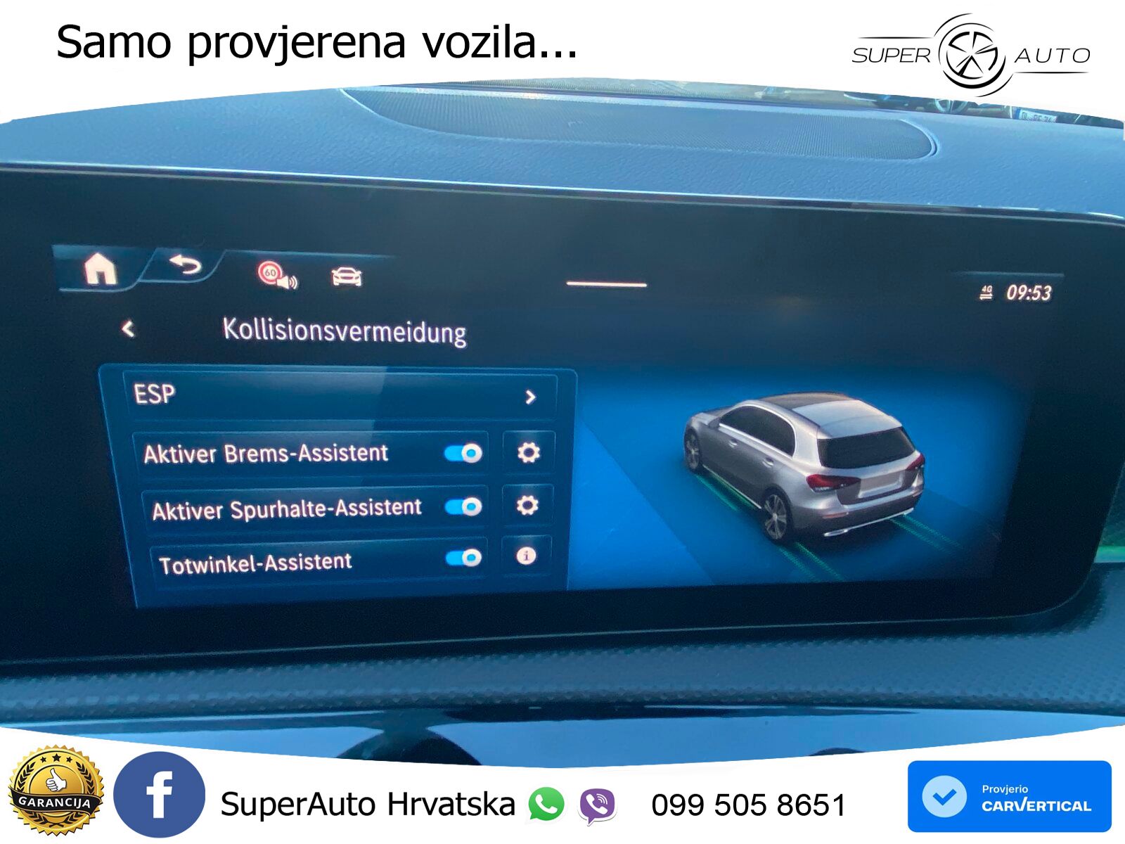 Mercedes-Benz A 180 7G-DCT LED+GR SJED+ACC