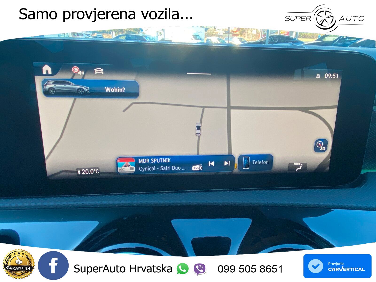 Mercedes-Benz A 180 7G-DCT LED+GR SJED+ACC