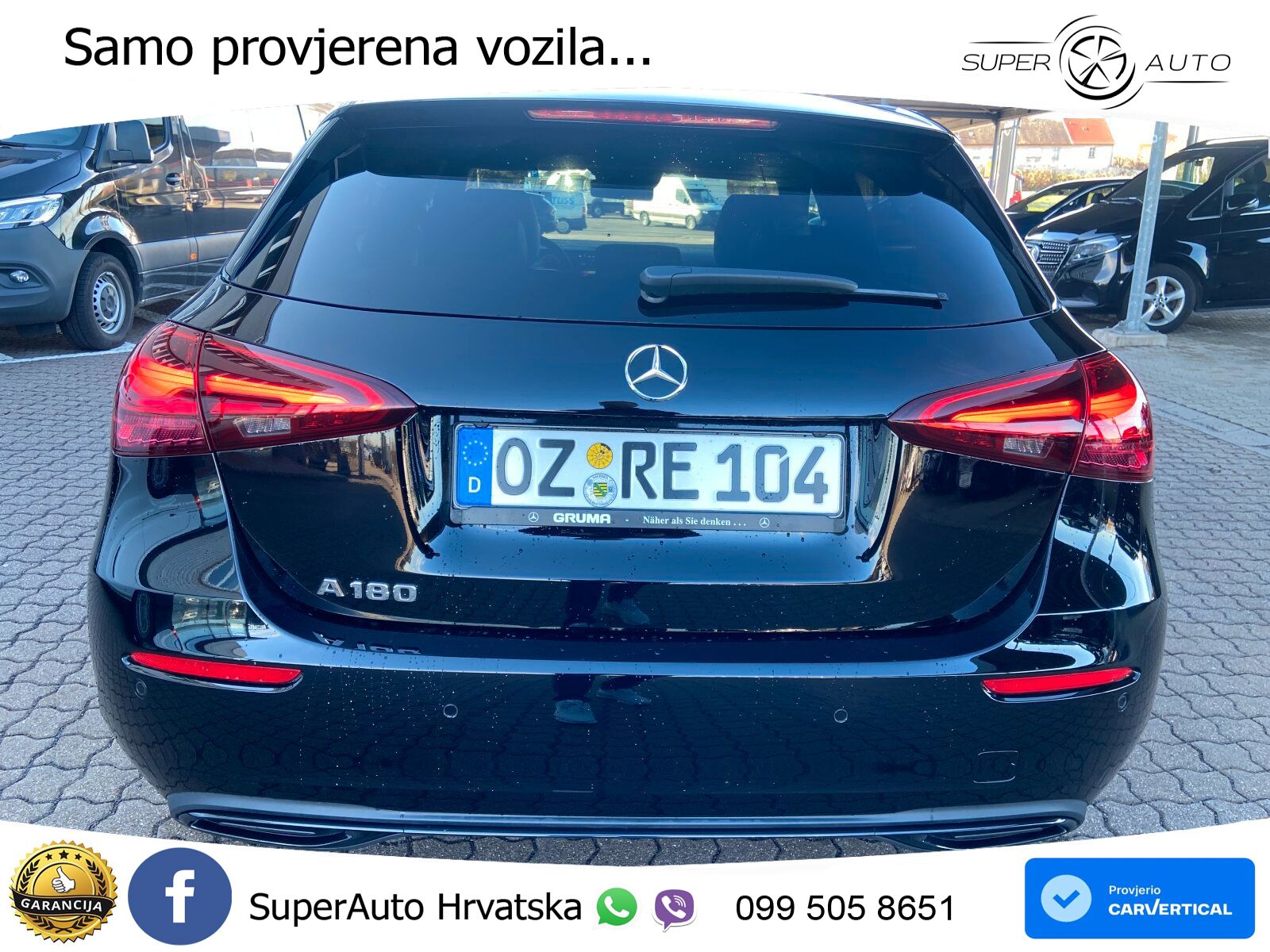 Mercedes-Benz A 180 7G-DCT LED+GR SJED+ACC