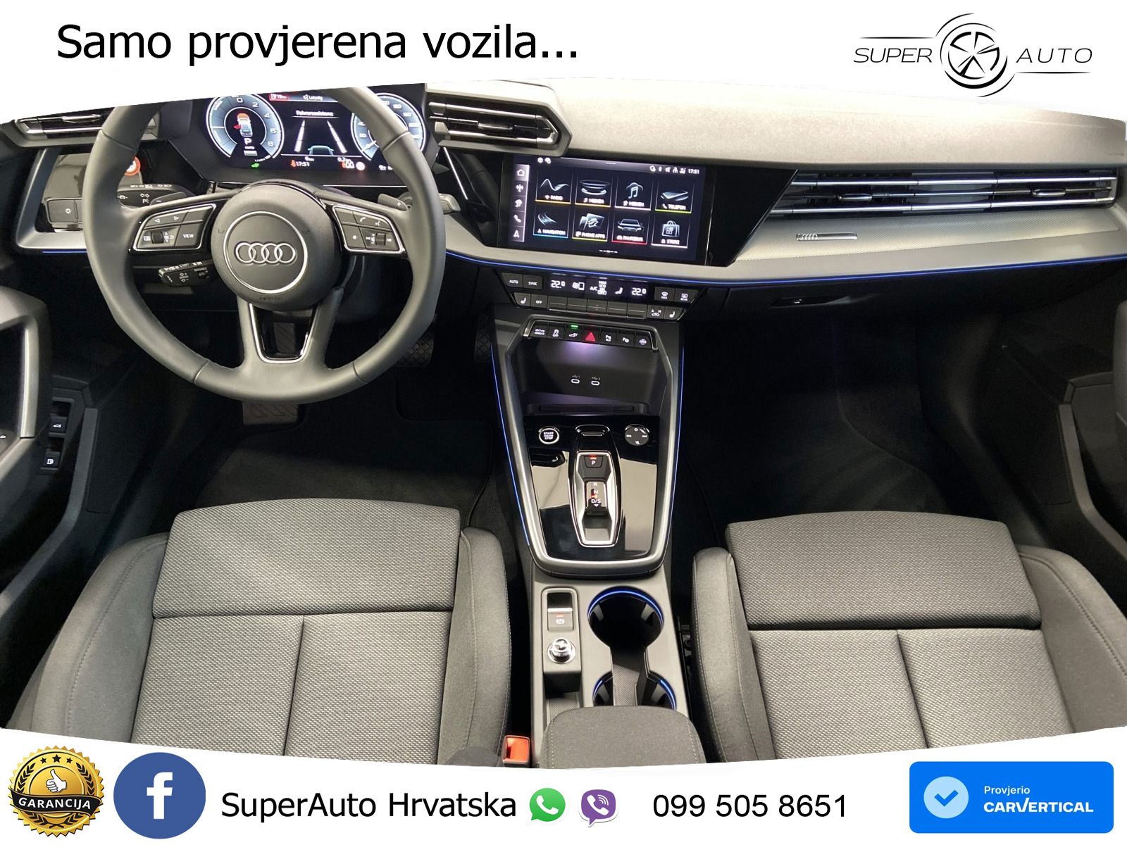 Audi A3 Sportback 40 TFSI e (204 KS) Plug-in Hybrid S tronic advanced LED+GR SJED+ACC