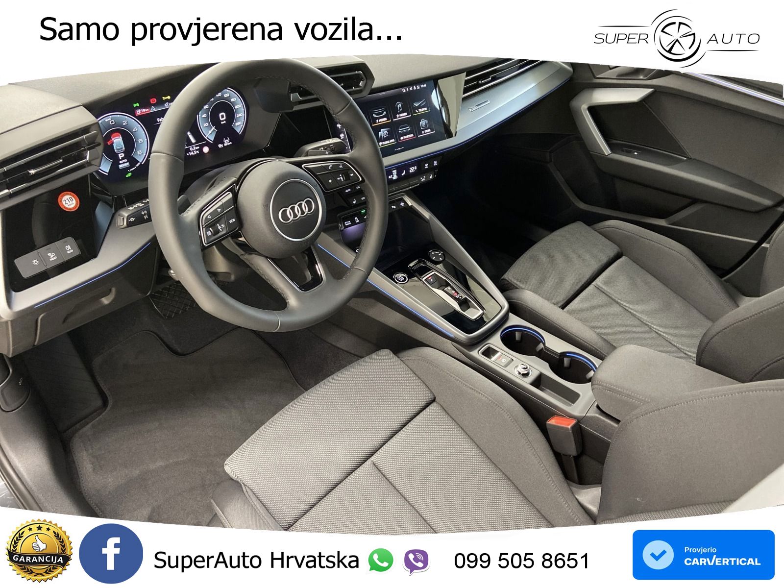 Audi A3 Sportback 40 TFSI e (204 KS) Plug-in Hybrid S tronic advanced LED+GR SJED+ACC