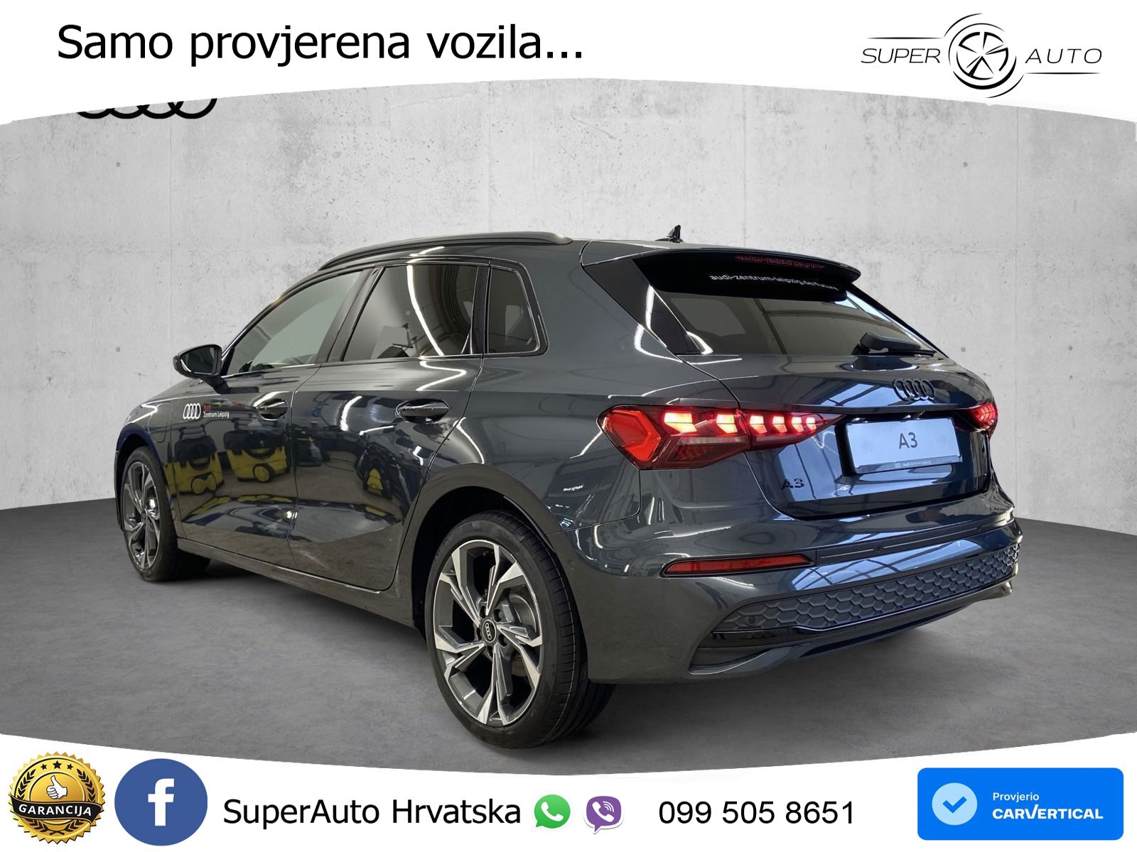 Audi A3 Sportback 40 TFSI e (204 KS) Plug-in Hybrid S tronic advanced LED+GR SJED+ACC