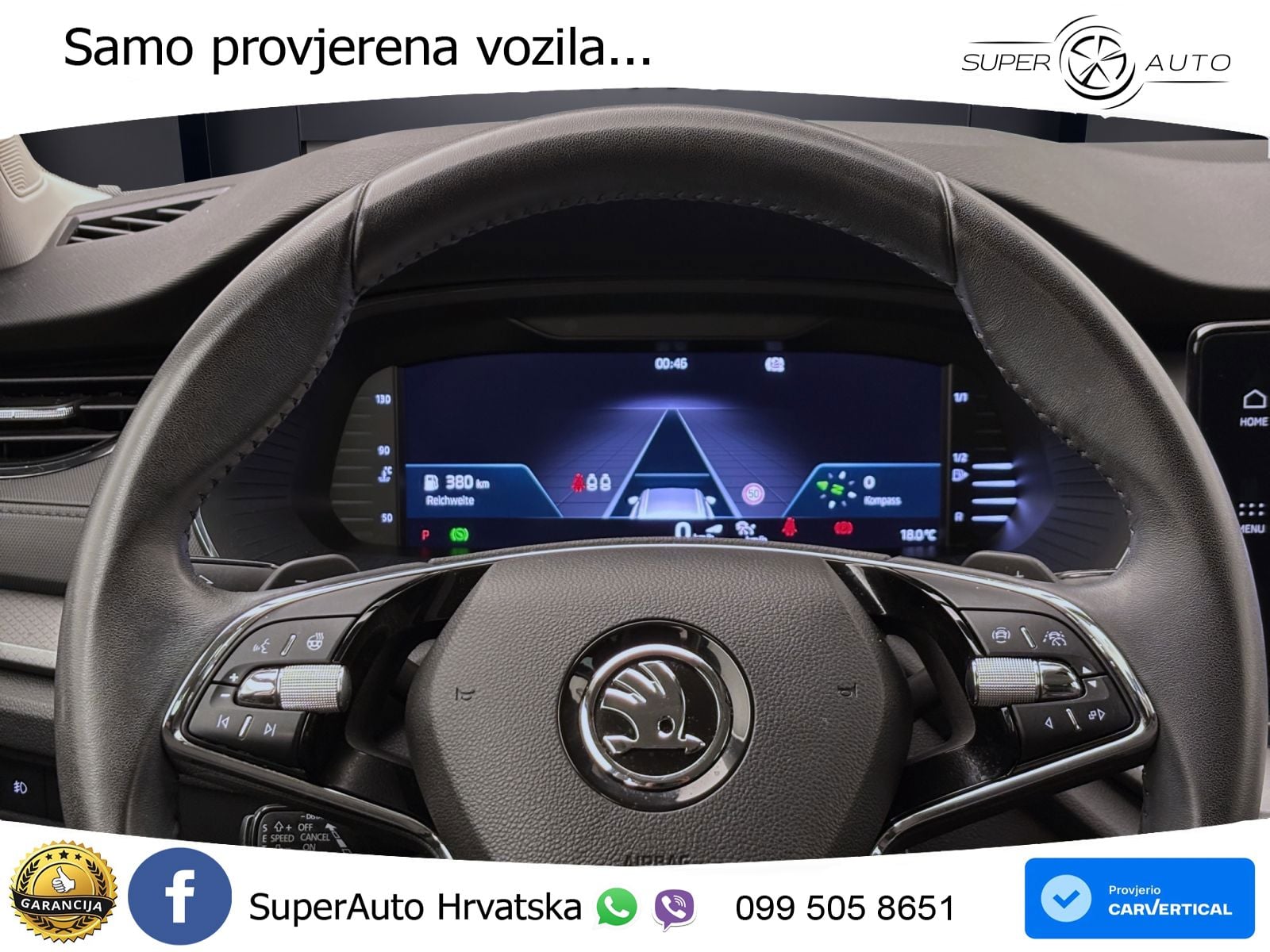 Škoda Octavia Combi 2.0 TDI (150 KS) DSG LED+GR SJED+ACC