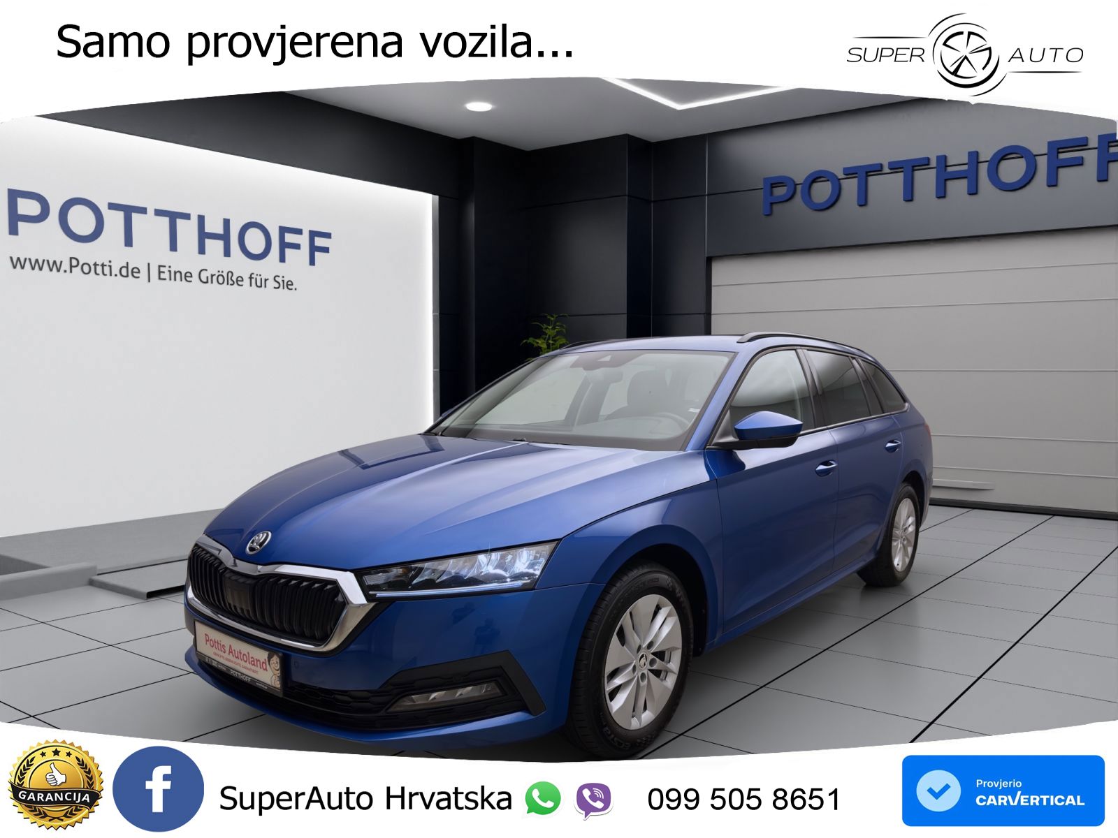 Škoda Octavia Combi 2.0 TDI (150 KS) DSG LED+GR SJED+ACC