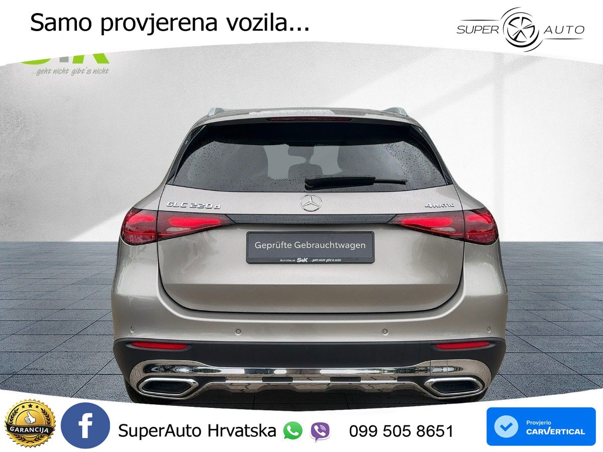 Mercedes GLC 220d (197 KS) 4MATIC 9G-TRONIC LED+GR SJED+ACC