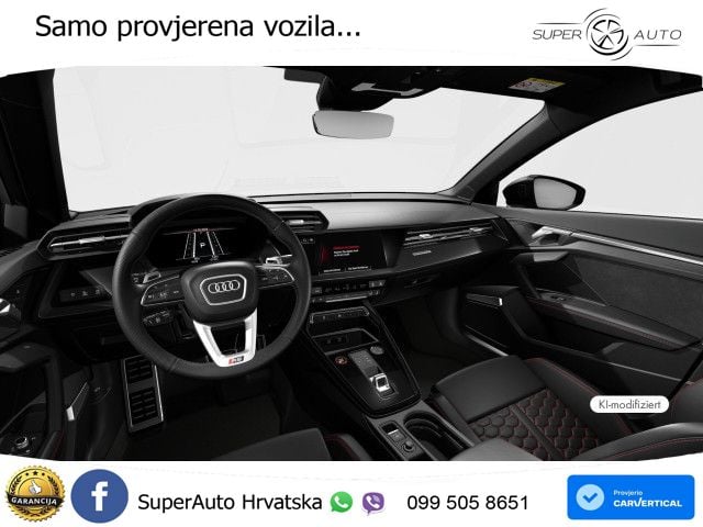 Audi RS3 Sedan 2.5 TFSI (400 KS) quattro S tronic LED+GR SJED+ACC