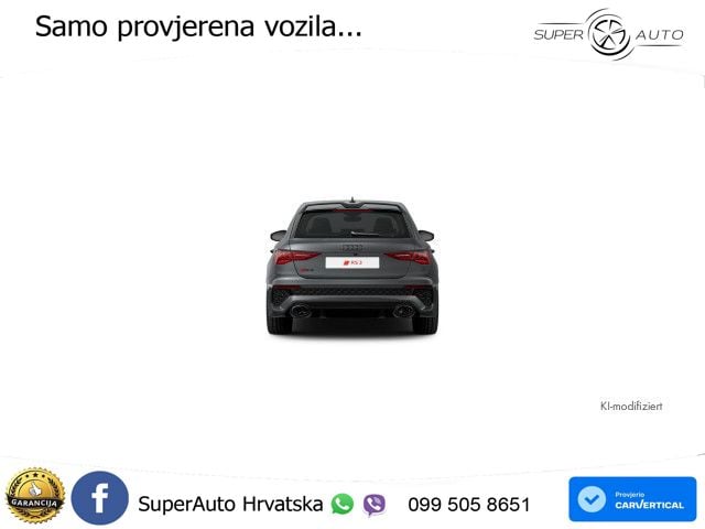Audi RS3 Sedan 2.5 TFSI (400 KS) quattro S tronic LED+GR SJED+ACC
