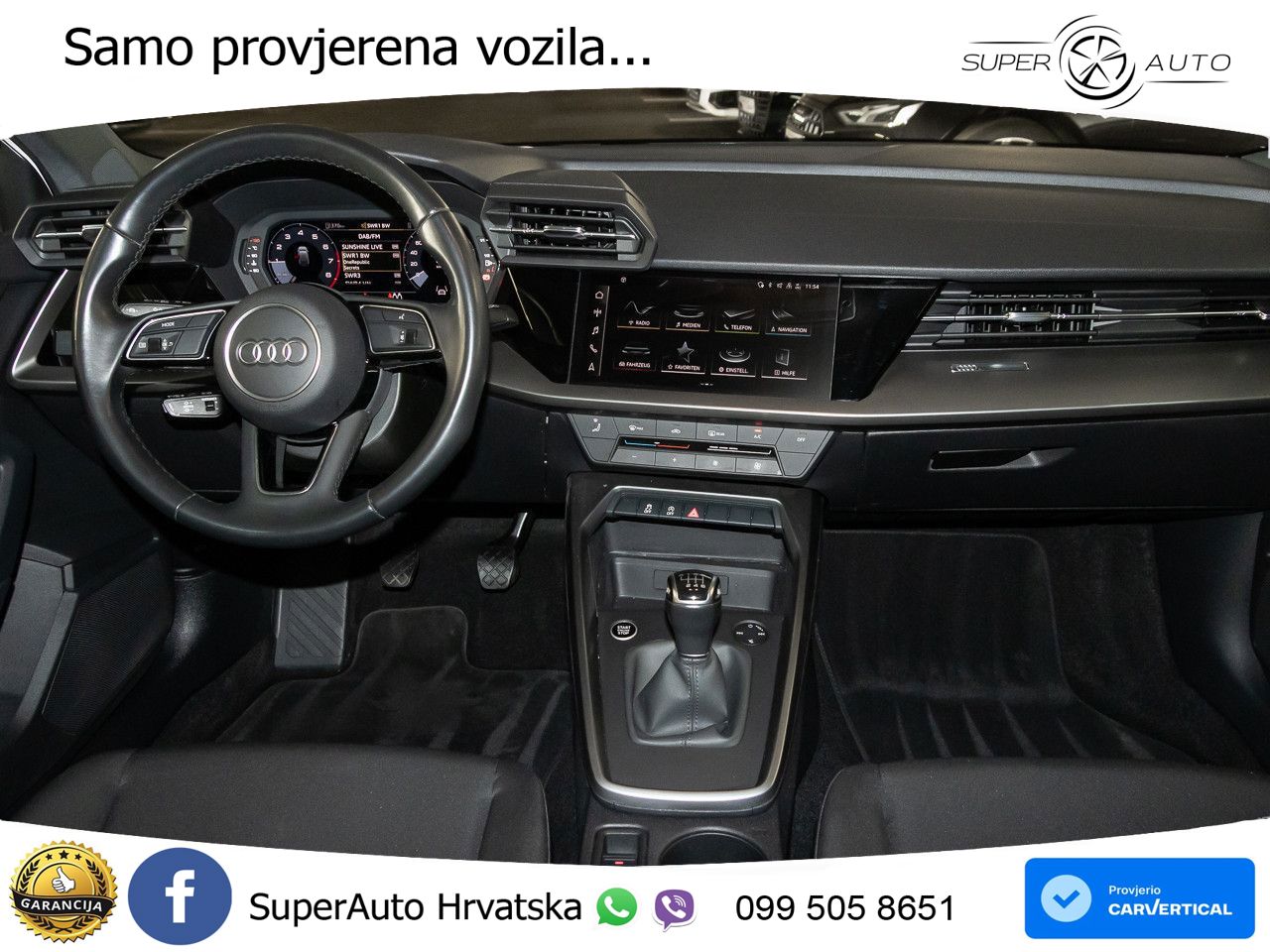 Audi A3 35 TFSI (150 KS) LED+ACC