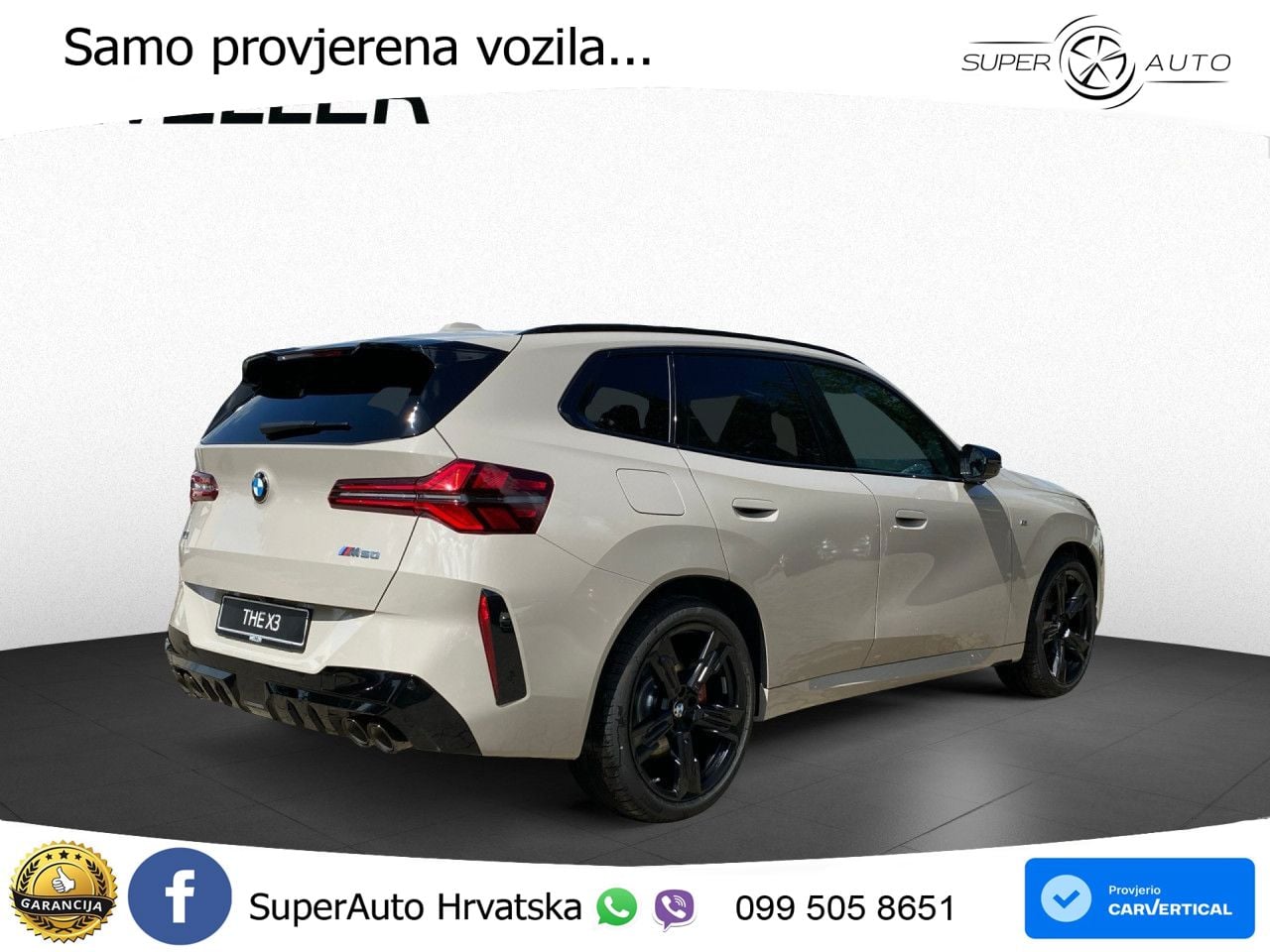 BMW X3 M50 xDrive Steptronic M Sport ACC+HEAD+4xGR SJED+360+PANO