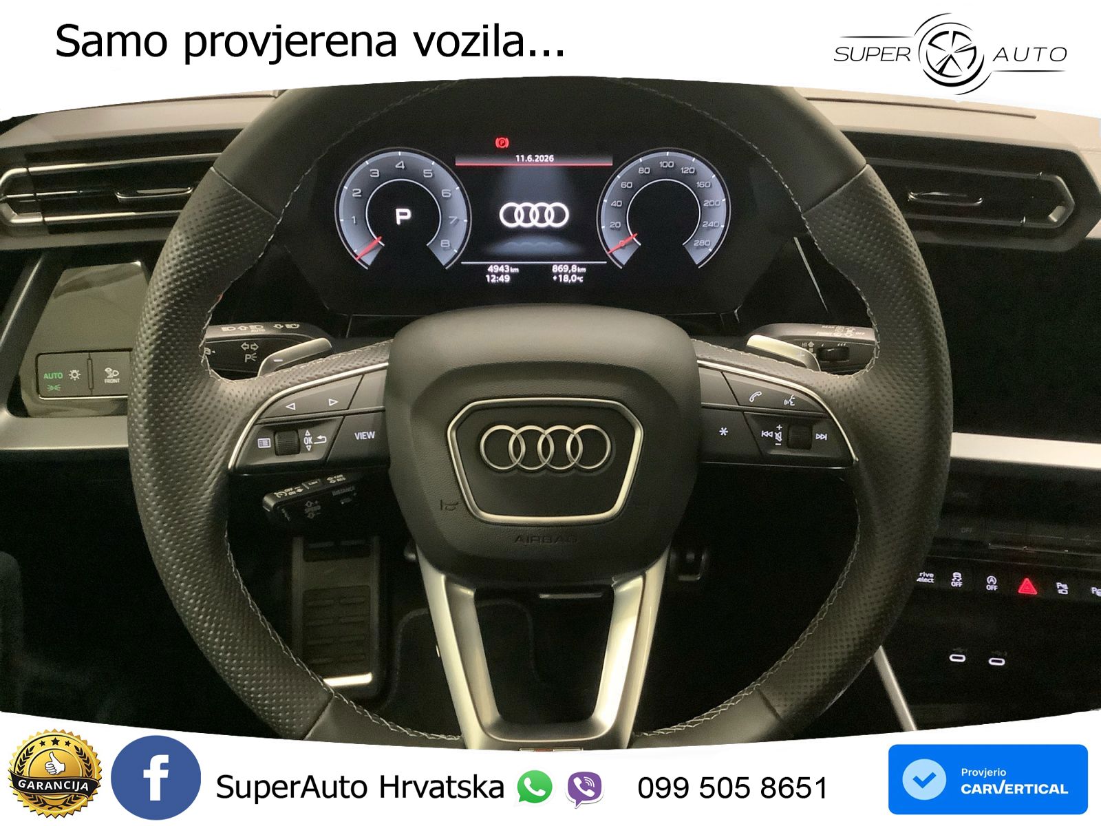 Audi A3 35 TFSI (150 KS) S tronic S line LED+GR SJED+ACC