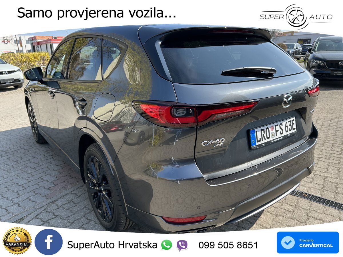 Mazda CX-60 2.5 e-Skyactiv (328 KS) AWD Automatic MATRIX+GR SJED+KAM