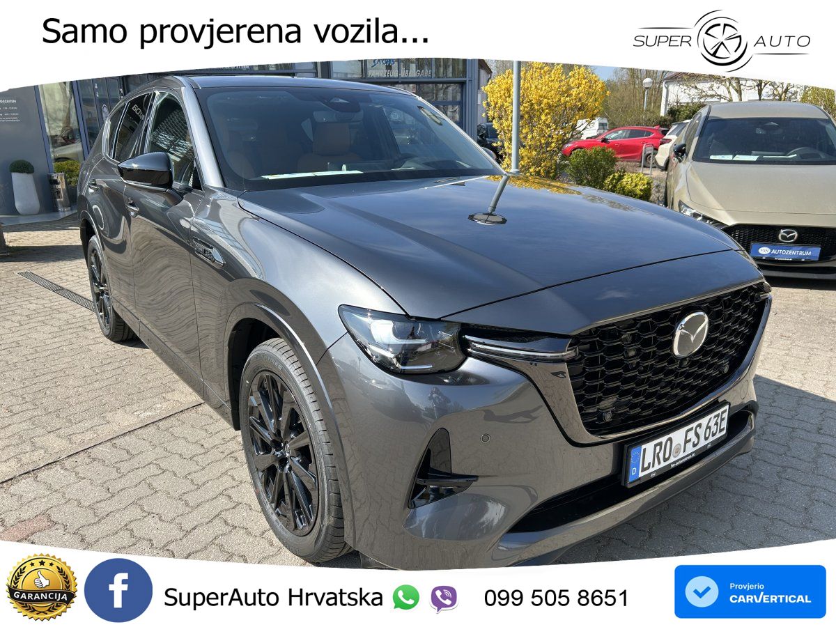 Mazda CX-60 2.5 e-Skyactiv (328 KS) AWD Automatic MATRIX+GR SJED+KAM