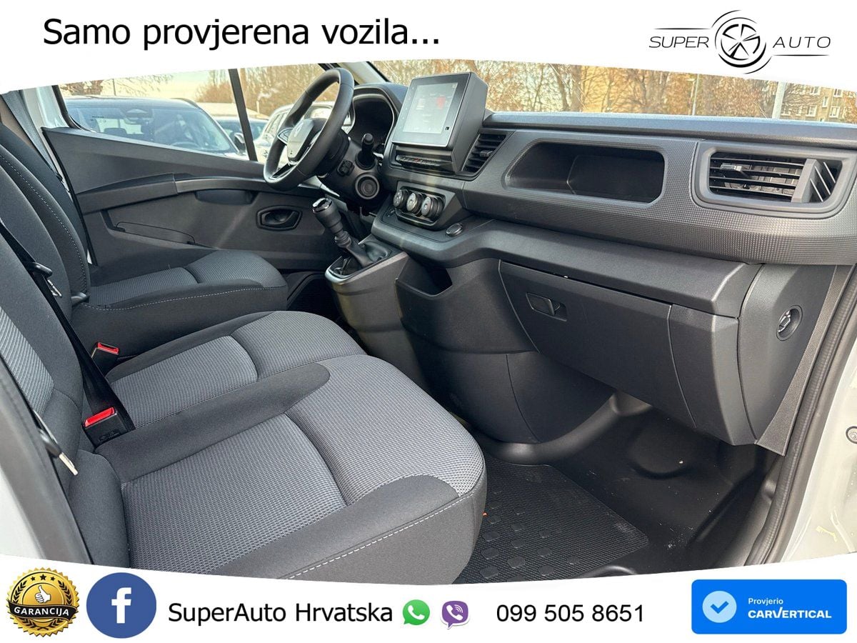 Renault Trafic KOMFORT L1H1 3,0t BLUE DCi 150 KAMERA+DAB 150 KS