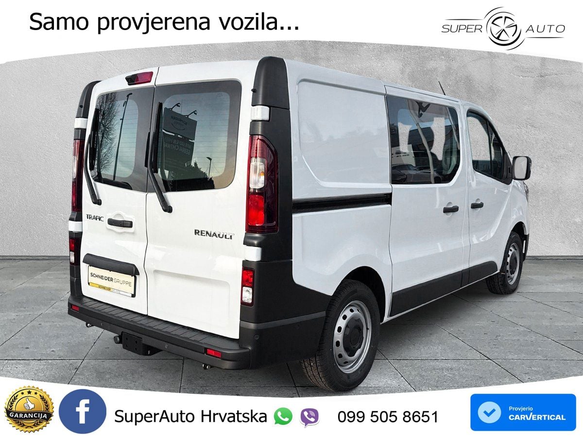 Renault Trafic KOMFORT L1H1 3,0t BLUE DCi 150 KAMERA+DAB 150 KS