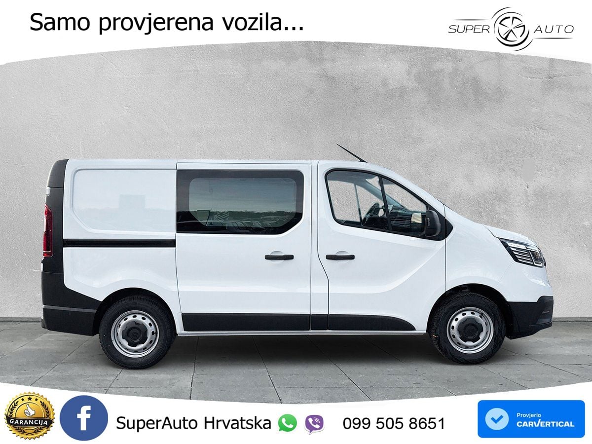 Renault Trafic KOMFORT L1H1 3,0t BLUE DCi 150 KAMERA+DAB 150 KS