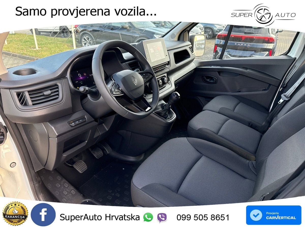 Renault Trafic KOMFORT L1H1 3,0t BLUE DCi 150 KAMERA+DAB 150 KS