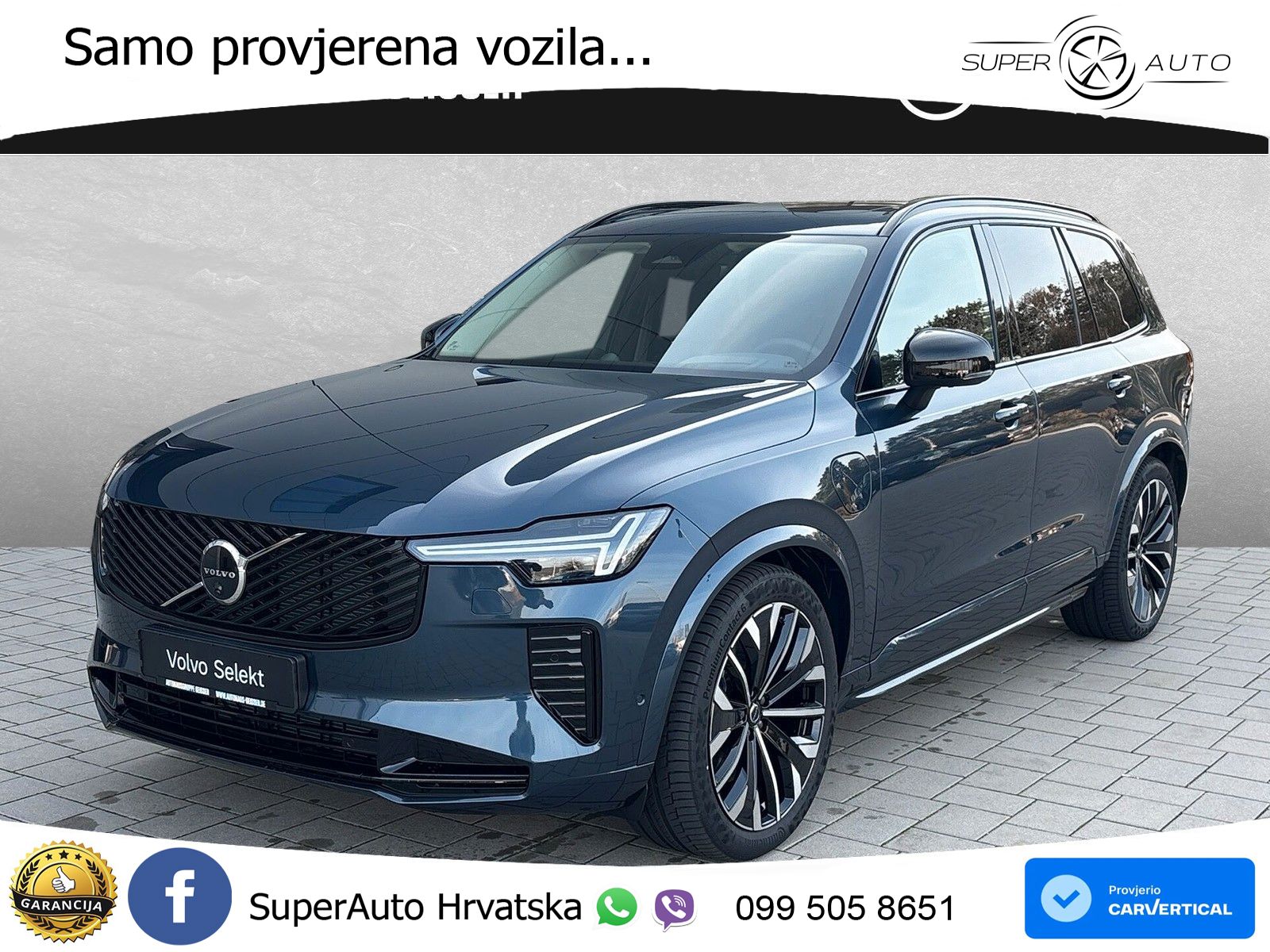 Volvo XC90 2.0 T8 AWD Automatic LED+GR SJED+ACC