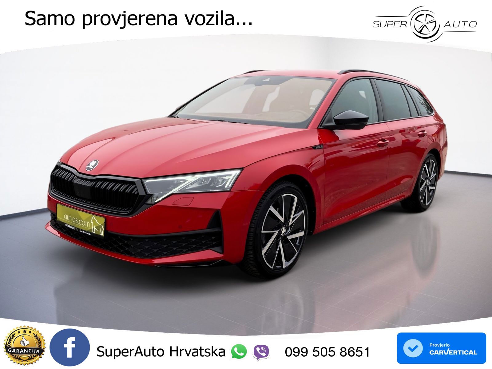 Škoda Octavia Combi 2.0 TDI (150 KS) DSG LED+GR SJED+ACC