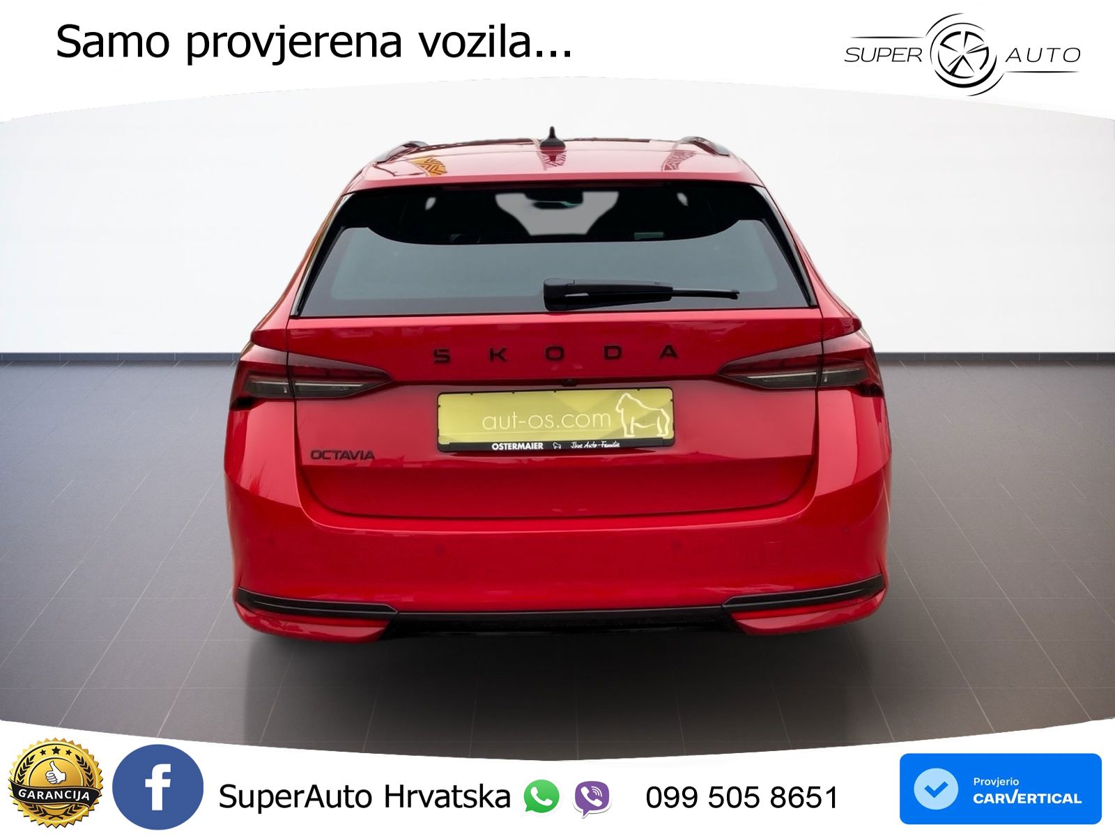 Škoda Octavia Combi 2.0 TDI (150 KS) DSG LED+GR SJED+ACC