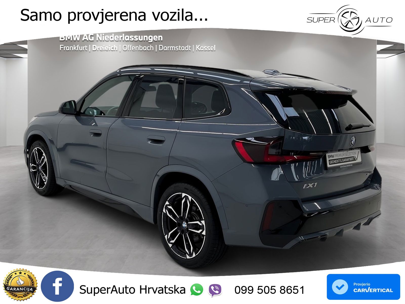BMW iX1 68 kWh (313 KS) xDrive30 M Sport LED+GR SJED+ACC