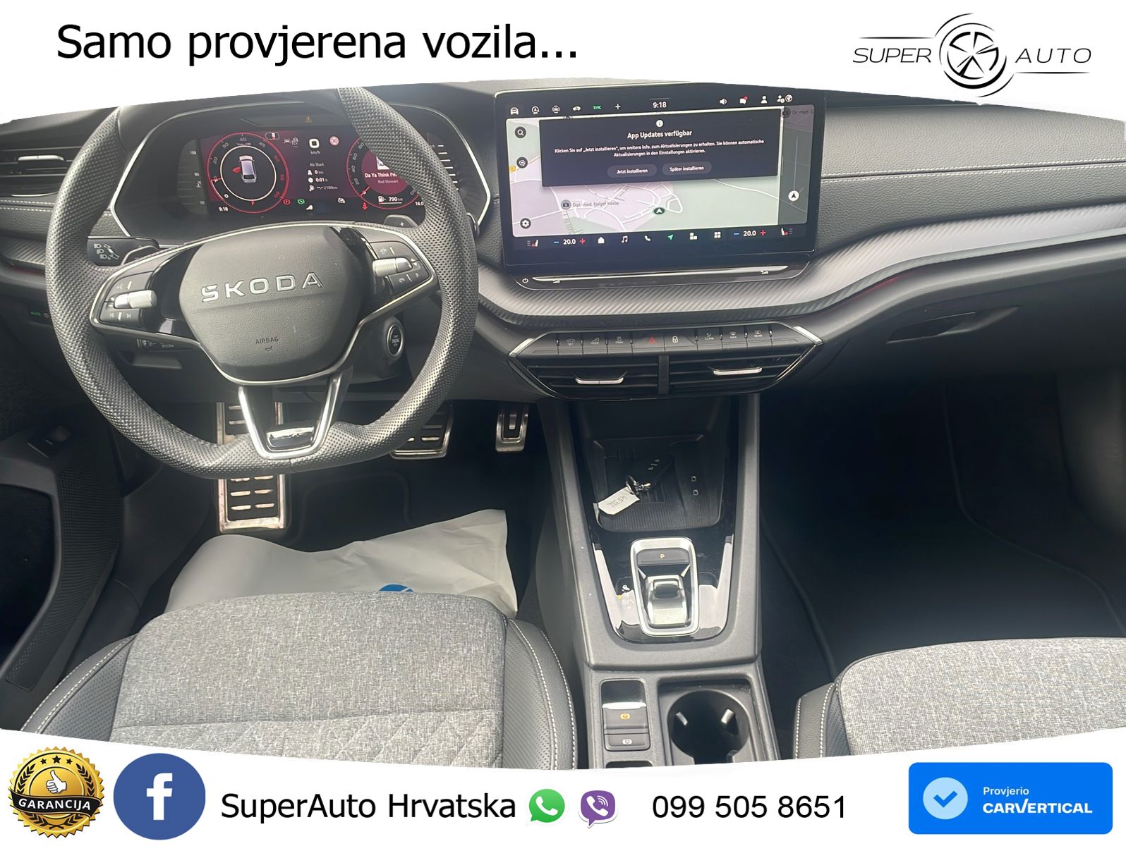 Škoda Octavia Combi 2.0 TDI (150 KS) DSG SportLine LED+GR SJED+ACC