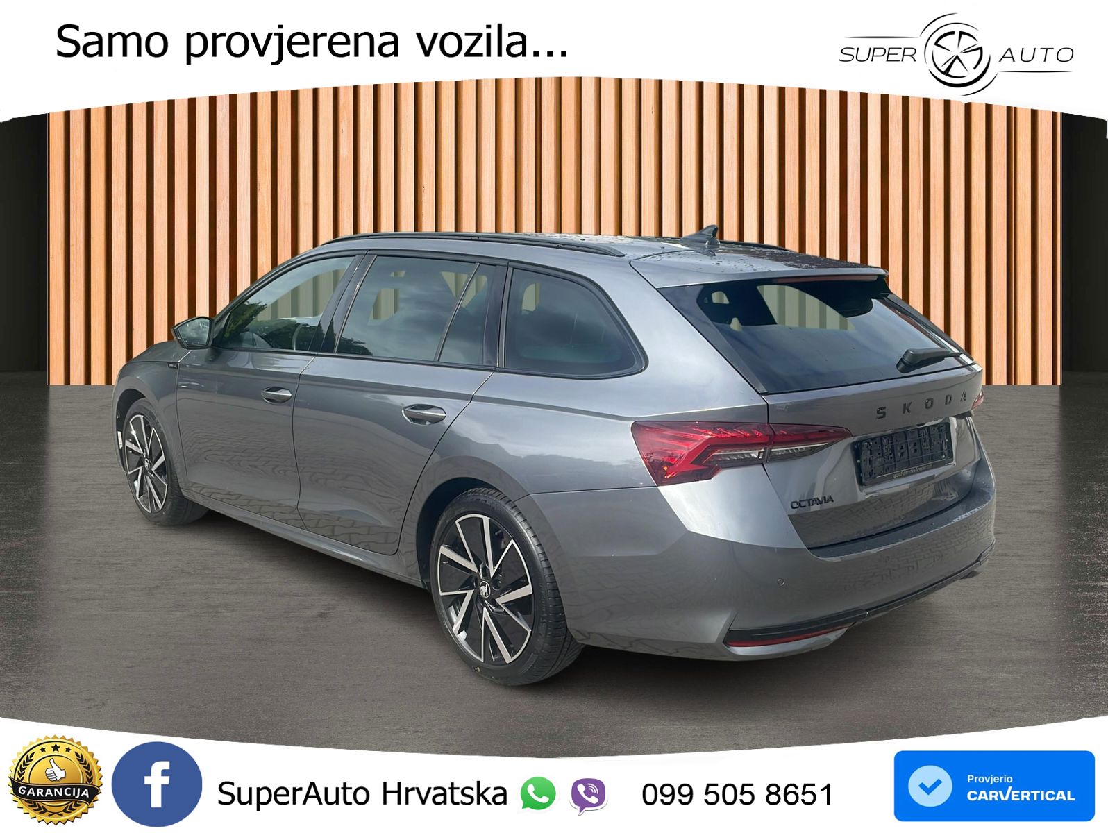 Škoda Octavia Combi 2.0 TDI (150 KS) DSG SportLine LED+GR SJED+ACC