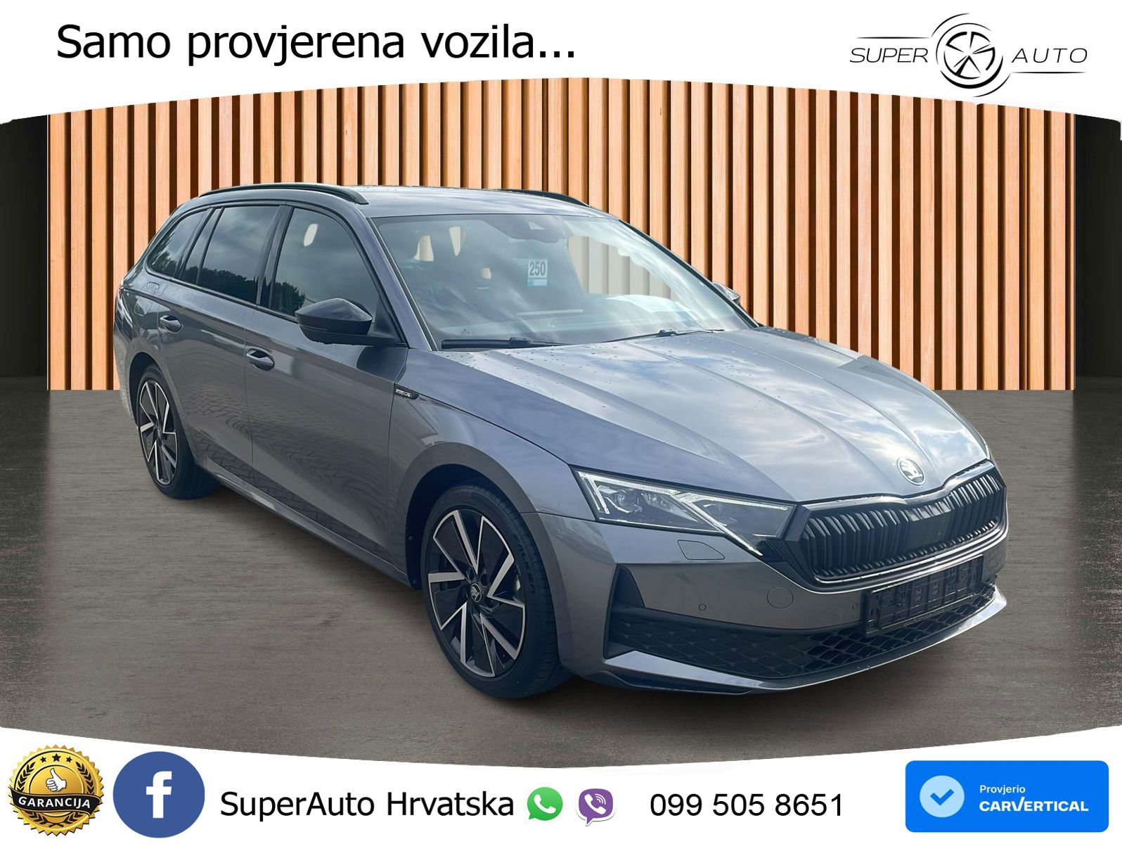 Škoda Octavia Combi 2.0 TDI (150 KS) DSG SportLine LED+GR SJED+ACC